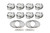 SBC Dished Piston Set 4.155 Bore -  23.9cc
