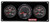 Redline 2-1 Gauge Panel OP/WT w/Recall Tach 69-2031