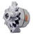 Ford 100 Amp Chrome Alternator