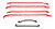 Oil Pan Gasket Set - BBC Gen-4 Notched Side Rail OS32512