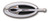 Door Handles Ball End Elliptical Bezel