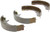 Premium Brake Shoes 111.0501