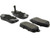 Posi-Quiet Extended Wear Brake Pads with Shims a 106.09