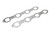 SBF Exhaust Gasket Set w/351M Heads