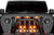 Oracle Universal Pre-Runner Style LED Grill Light Kit (New Style) - Amber w/Clear Lens - 5889-005-C Photo - Mounted