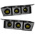 ORACLE Lighting 21-22 Ford Bronco Triple LED Fog Light Kit for Steel Bumper - Yellow - 5890-006 Photo - Primary