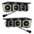 ORACLE Lighting 21-22 Ford Bronco Triple LED Fog Light Kit for Steel Bumper - Yellow - 5890-006 Photo - out of package