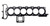 Cometic GM Gen-V/VI Big Block V8 Molded Rubber Oil Pan Gasket - One-Piece - C15077 Photo - Primary