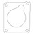 Cometic Ford 3.8L 89-95 - 5.0L 91-95 .020in Fiber Throttle Body Gasket - C15101 Photo - Primary