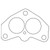 Cometic FORD 59A/8BA/8CM Flathead V8 .060in KF CARB BASE GASKET 2BBL - 1945-53 - C15109 Photo - Primary
