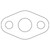 Cometic Ford 59A Flathead V8 .031in Fiber Oil Pump Screen Cover - 1945-1948 - C15127 Photo - Primary