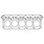Cometic Chrysler VX I Viper .040in MLX Cylinder Head Gasket - 4.125in Bore - LHS - C15431-040 Photo - Primary