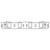 Cometic Ford Windsor .060in Fiber Intake Manifold Gasket Set - 2.100in x 1.280in Port - C15610-060 Photo - Primary