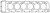 Cometic Jaguar V12 .059in CFM-20 Cylinder Head Gasket - 97mm Bore - RHS - C4222-059 Photo - Primary