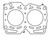 Cometic Subaru EJ20E .060in MLS Cylinder Head Gasket - 93mm Bore - C4260-060 Photo - Unmounted