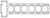 Cometic Jaguar 3.4L XK6 .040in MLS Cylinder Head Gasket - 83mm Bore - C4281-040 Photo - Primary