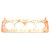 Cometic Morris XPEG .043in Copper Cylinder Head Gasket - 74mm Bore - C4310-043 Photo - Primary