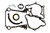 Cometic Chrysler LA V6/V8 Timing Cover Gasket Kit - C5061 Photo - Primary
