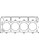 Cometic GM LSX Gen-4 Small Block V8 .044in MLX Cylinder Head Gasket - 4.200in Bore - RHS - C5077-044 Photo - Primary
