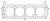 Cometic Ford 302/351W Windsor V8 .030in MLS Cylinder Head Gasket - 4.100in Bore - SVO/Yates - LHS - C5358-030 Photo - Primary