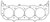 Cometic Chevrolet Mark-IV - GM Gen-V/VI Big Block V8 .086in MLS Cylinder Head Gasket - 4.630in Bore - C5434-086 Photo - Unmounted