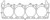 Cometic Chrysler Gen-2 Hemi .051in MLS Cylinder Head Gasket - 4.500in Bore - C5447-051 Photo - Unmounted