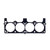 Cometic Chrysler LA V8 .027in MLS Cylinder Head Gasket - 4.180in Bore - C5456-027 Photo - Primary