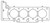 Cometic Cadillac L37/LD8 Northstar V8 .066in MLS Cylinder Head Gasket - 94mm Bore - LHS - C5717-066 Photo - Primary