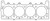 Cometic Ford 460 Pro Stock V8 .040in MLS Cylinder Head Gasket - 4.600in Bore - A460 Block - C5743-040 Photo - Unmounted