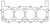 Cometic Chrysler R4 Block .030in MLS Cylinder Head Gasket - 4.200in Bore - With P5 Head - C5801-030 Photo - Unmounted