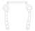 Cometic Oldsmobile Gen-2 Rocket V8 .020in Fiber Timing Cover Gasket - C5823-020 Photo - Primary