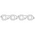 Cometic Chevrolet Mark-IV GM Gen-V/VI Big Block V8 .094in HTG Exhaust Manifold Gasket Set - C5897HTG Photo - Primary