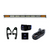 Cali Raised 2024+ Toyota Tacoma Premium Roof Rack Front Light Bar Kit - 43 In Dual Function W/ OEM - CR4110 Photo - Primary