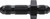 Straight Bulkhead Black -4