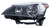Hella 2004-2007 BMW 525i Halogen Headlight Assembly - 008673111 Photo - Unmounted