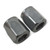 Russell Hose End Socket -8 AN Polished & Gray Anodized (2 Pack) - 615531 Photo - out of package
