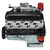 Edelbrock Musi 555 Pro-Flo 4 EFI Big-Block Chevy Crate Engine - 48557 Photo - out of package