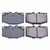 Power Stop 87-88 Toyota 4Runner Front Z16 Evolution Ceramic Brake Pads - 16-137