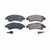 Power Stop 15-19 Ram ProMaster 1500 Rear Z16 Evolution Ceramic Brake Pads - 16-1490