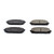 Power Stop 14-15 Jeep Cherokee Front Z16 Evolution Ceramic Brake Pads - 16-1709