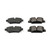 Power Stop 15-19 Mini Cooper Rear Z16 Evolution Ceramic Brake Pads - 16-1800