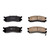 Power Stop 92-95 Mazda 929 Rear Z16 Evo Ceramic Brake Pad - 16-553 Power Stop 92-95 Mazda 929 Rear Z16 Evo Ceramic Brake Pad - 16-553