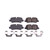 Power Stop 05-09 Land Rover LR3 Rear Z17 Evo Ceramic Brake Pad w/Hardware - 17-1099