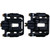 Power Stop 01-03 Acura CL Rear Black Caliper - Pair w/Bracket - S2588BLK Photo - out of package