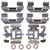Power Stop 00-02 Cadillac DeVille Rear Black Caliper - Pair w/Bracket - S4726BLK