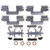 Power Stop 06-11 Cadillac DTS Rear Black Caliper - Pair w/Bracket - S4854BLK Photo - out of package
