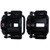 Power Stop 06-11 Cadillac DTS Rear Black Caliper - Pair w/Bracket - S4854BLK Photo - out of package