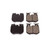 Power Stop 17-19 BMW 540i Front Z16 Evolution Ceramic Brake Pads - 16-1868