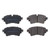 Power Stop 17-19 Audi A4 Rear Z16 Evolution Ceramic Brake Pads - 16-1898