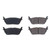 Power Stop 2019 Ram 1500 Rear Z16 Evolution Ceramic Brake Pads - 16-2169